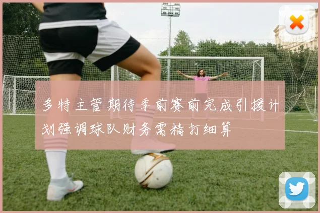 多特主管期待季前赛前完成引援计划强调球队财务需精打细算